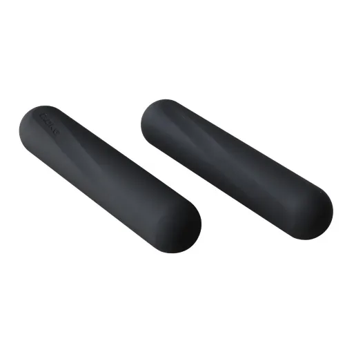 RING pilates fitnes bucice-silikon 1x2 kg black RX LKW-684-2 kg